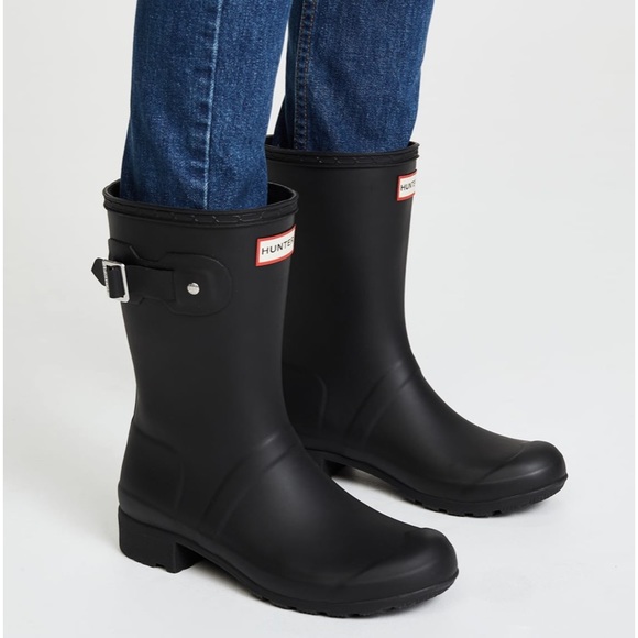 Worn Once, Hunter Rain Boots - Picture 1 of 7